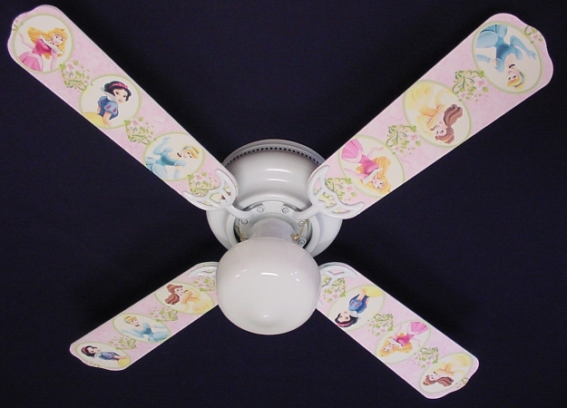 Ceiling Fan Designers 42FAN-DIS-PPD Disney Princesses- Dancing Ceiling Fan 42 in.