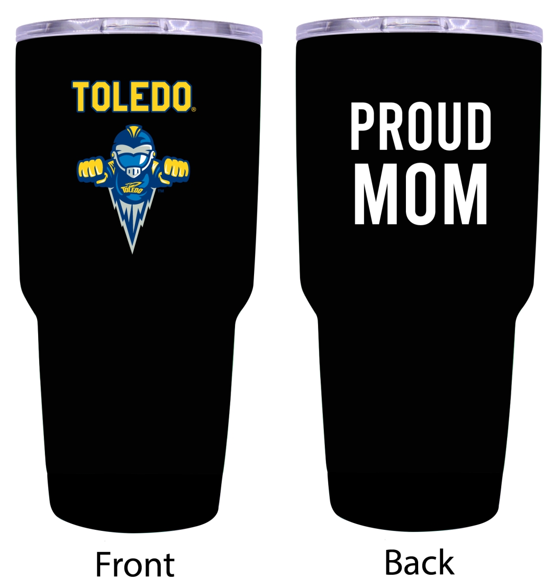 R & R Imports ITB-C-TOL20 MOM Toledo Rockets Proud Mom 20 oz Insulated Stainless Steel Tumblers