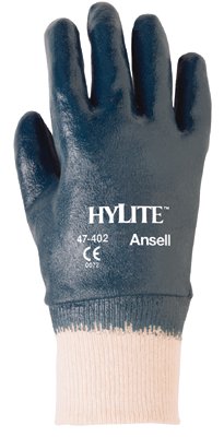 Ansell 012-47-402-8 205941 8 Hylite-Medium Weight Nitrile Coated