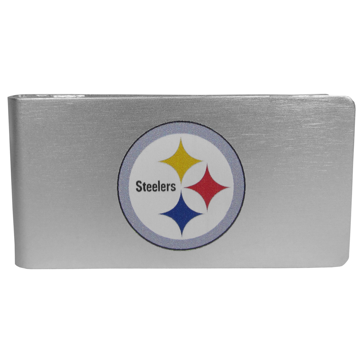 Siskiyou Sports Siskiyou FBMP160 Unisex NFL Pittsburgh Steelers Logo Money Clip - One Size