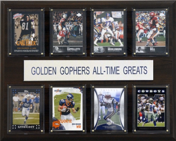 C & I Collectables 1215ATGGOPH NCAA Football Minnesota Gophers All-Time Greats Plaque