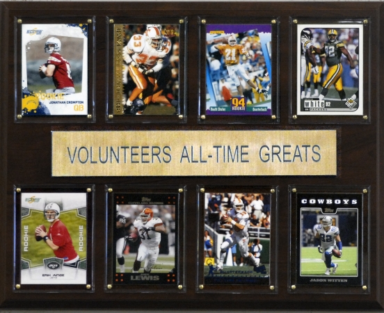 C & I Collectables 1215ATGUTV NCAA Football Tennessee Volunteers All-Time Greats Plaque