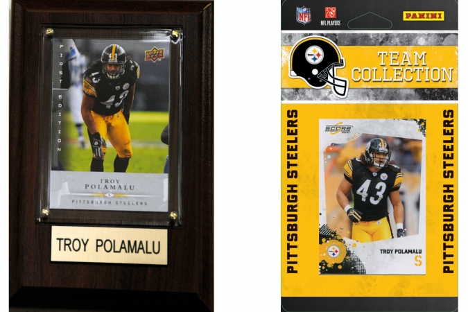 C & I Collectables STEELERSFP NFL Pittsburgh Steelers Fan Pack