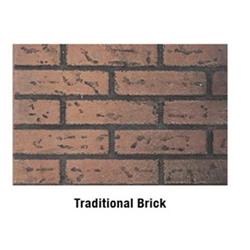Empire DVP26DF Liner for DVC26IN31-71 Fireplace Insert, Traditional Brick