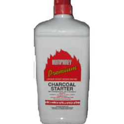 HUMPHREY CHARCOAL CHARCOAL STARTER Charcoal Starter Fluid 12 qt. Bottles with Case - Pack of 12
