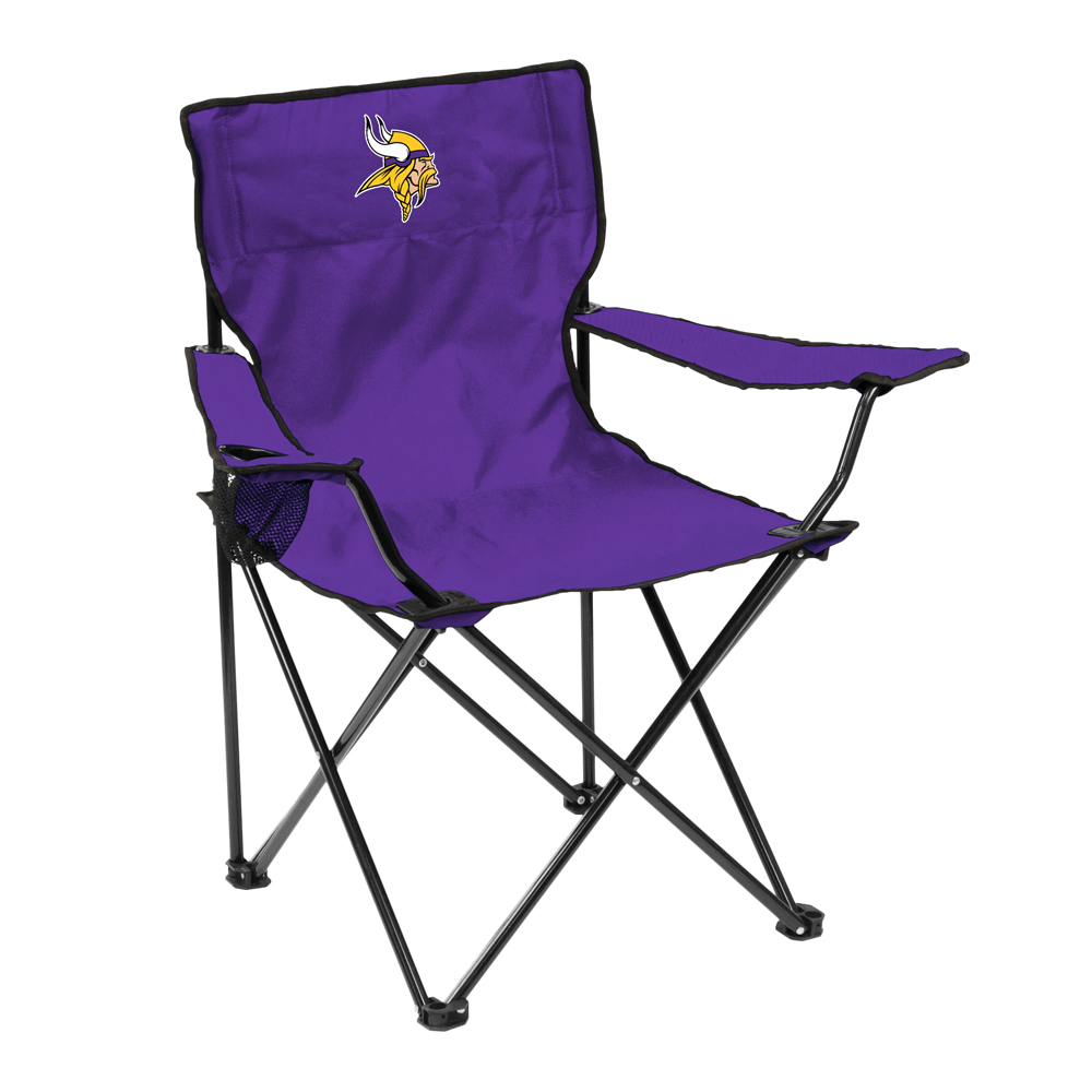 Logo Chair 618-13Q Minnesota Vikings NFL Quad Folding Chair