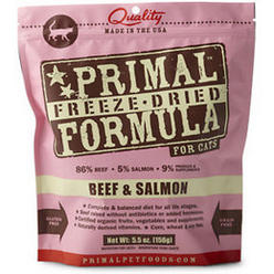 primal pet foods inc. since 2001 Primal Freeze Dried cat Food Nuggets Beef & Salmon, complete & Balanced Scoop & Serve Healthy grain Free Raw cat Food, crafted i