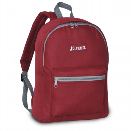 Everest 1045K-BURG Basic Backpack - Burgundy