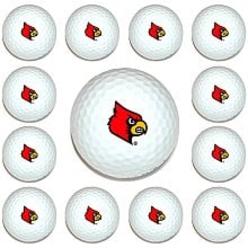 Team Golf 24203 Louisville Cardinals Dozen Ball Pack