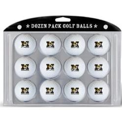 Team Golf 24903 Missouri Tigers Dozen Ball Pack