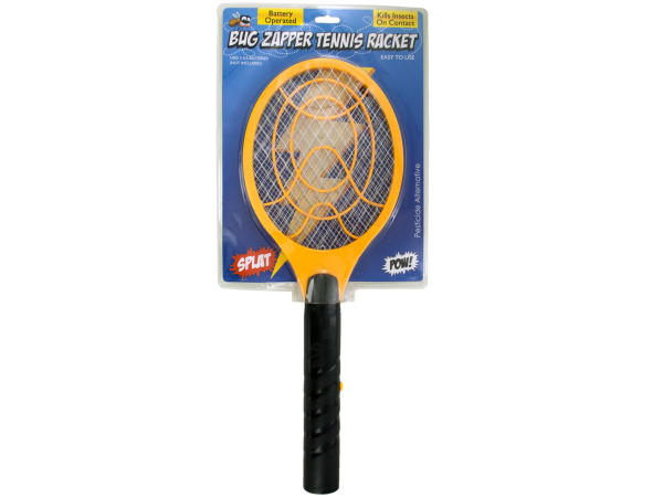 bulk buys OC613-16 Battery Operated Bug Zapper Tennis Racket -Pack of 16