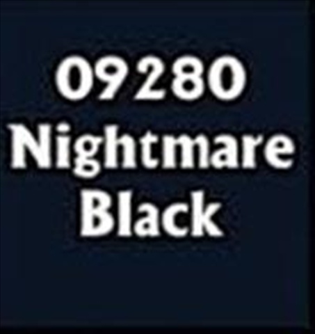 Reaper Miniatures 9280 Master Series Paint- Nightmare Black