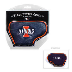 Team Golf NCAA Illinois Fighting Illini Golf Club Blade Putter Headcover, Fits Most Blade Putters, Scotty Cameron, Taylormade, O