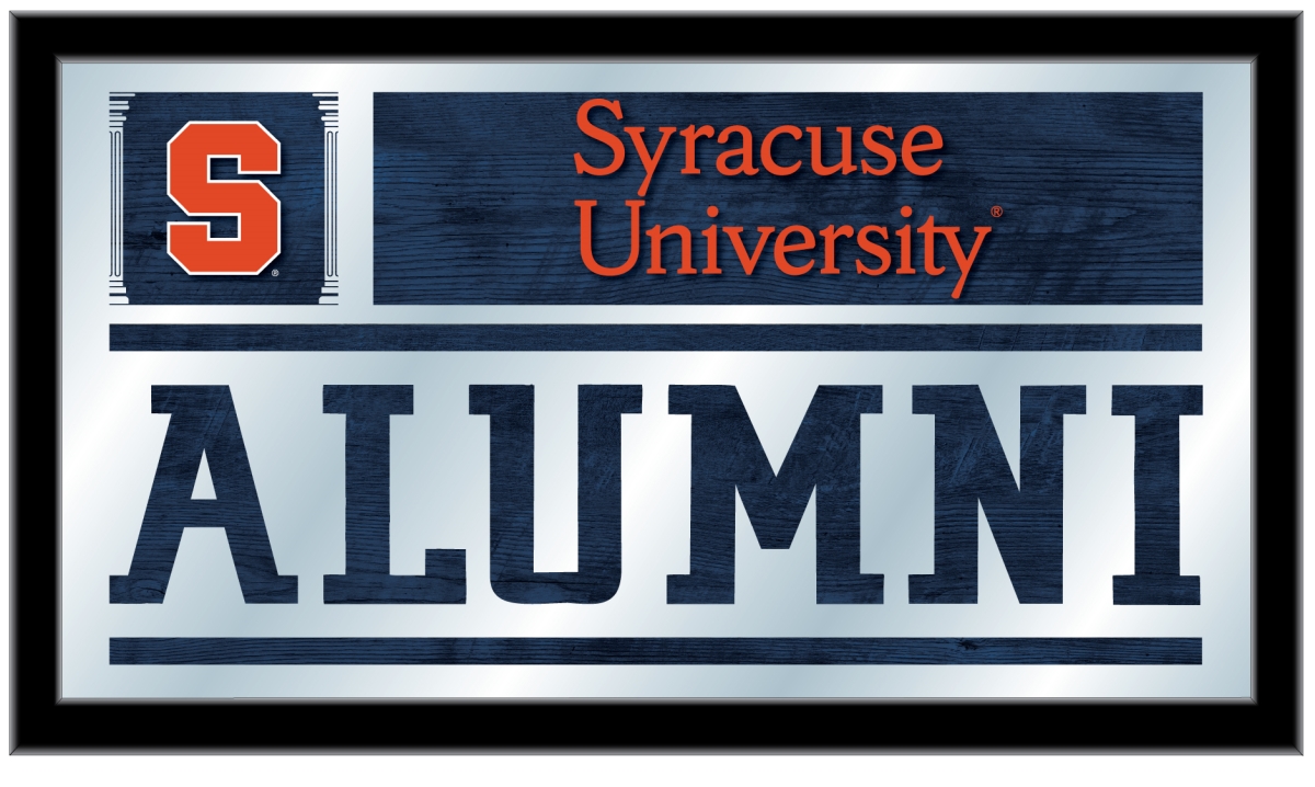 Holland Bar Stool MAlumSyrcse 26 x15 in. Syracuse University Alumni Mirror