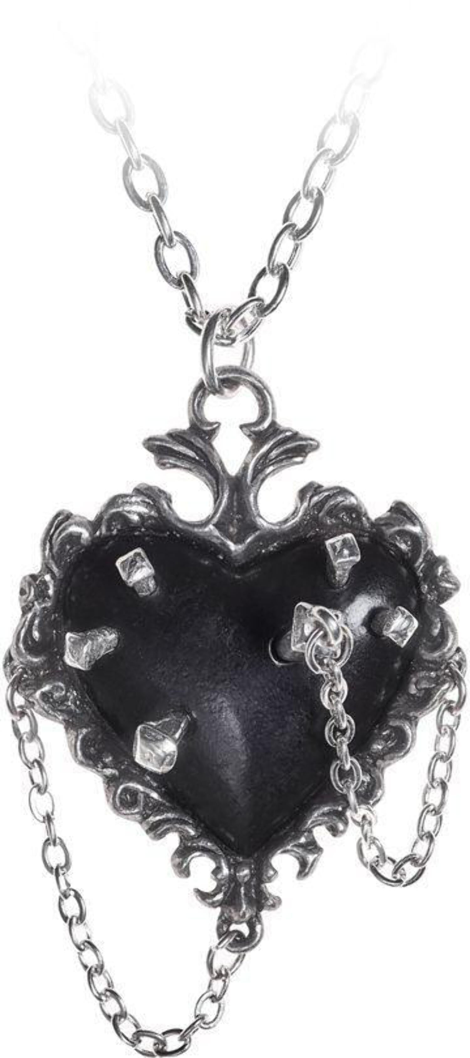 Alchemy Gothic P855 Witches Heart Pendant
