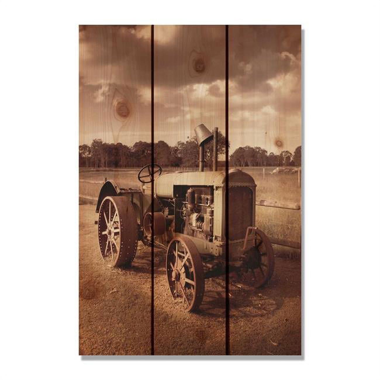 Daydream Toy Day Dream HQ BW1624 16 x 24 in. Back When Inside &amp; Outside wood Wall Art
