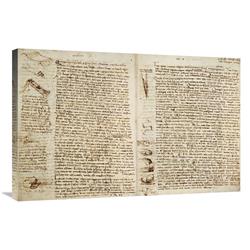 Global Gallery GCS-267904-36-142 36 in. The Codex Hammer Art Print - Leonardo Da Vinci