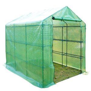 OnlineGymShop CB15783 8 x 6 x 7 ft. Outdoor Portable Large Greenhouse & Hot House
