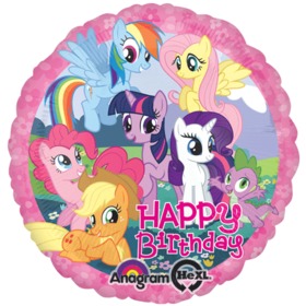 LOFTUS INTERNATIONAL A2-7080 18 in. My Little Pony Birthday HX Balloon