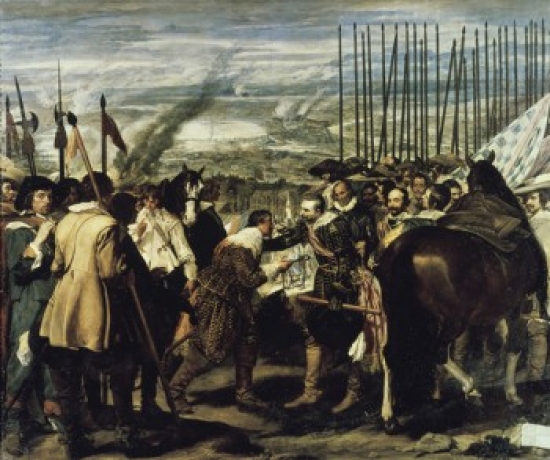 Posterazzi SAL3804342514 Surrender of Breda the Spears Ca 1635 Diego Velazquez 1599-1660 Spanish Oil on Canvas Museo del Prado Madrid Poste