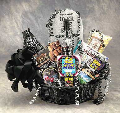 SOAP & SALVE COMPANY Over the Hill Birthday Basket- Large- 86021