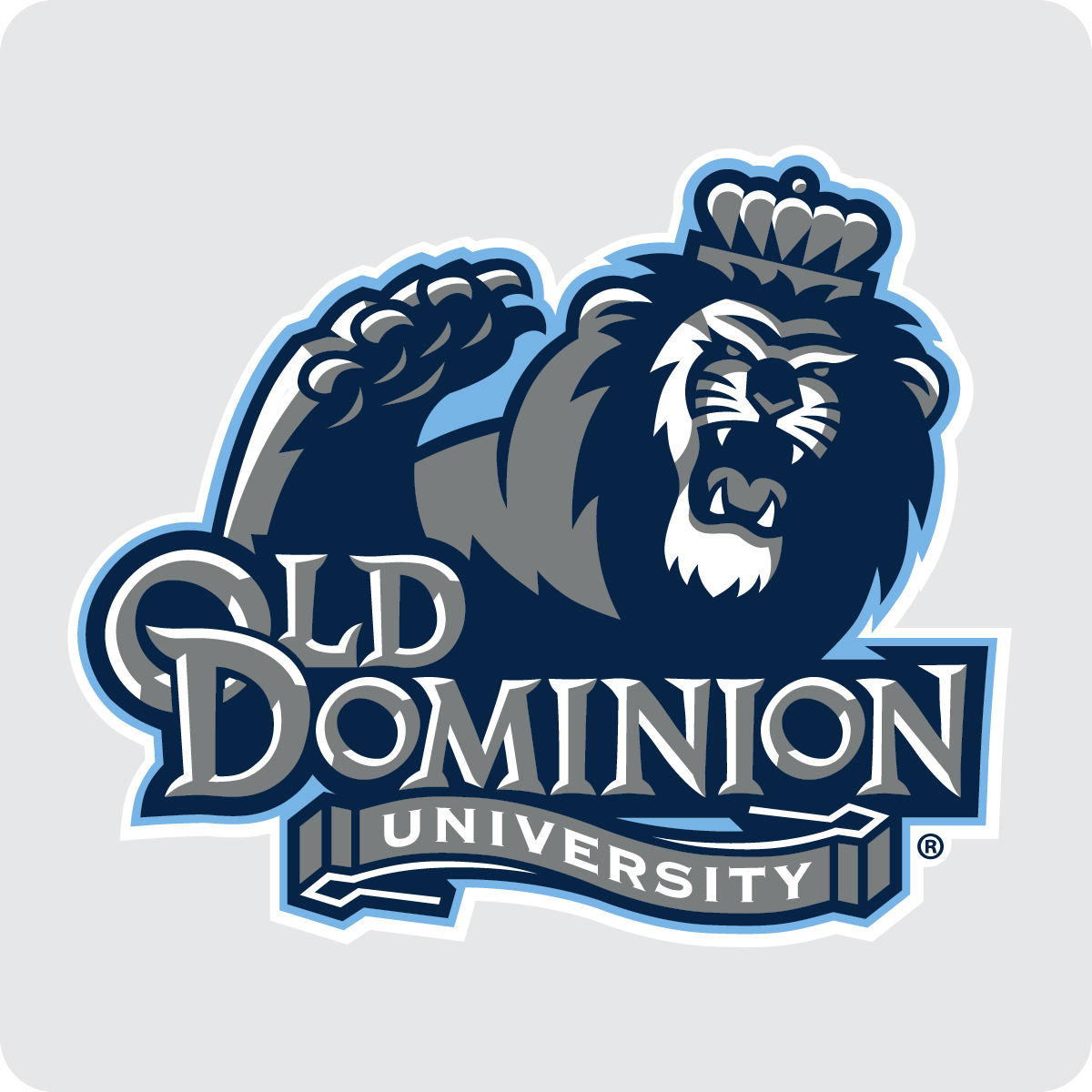 R & R Imports CST6-A-C-ODU19 Old Dominion Monarchs Acrylic Square Coaster - Pack of 6