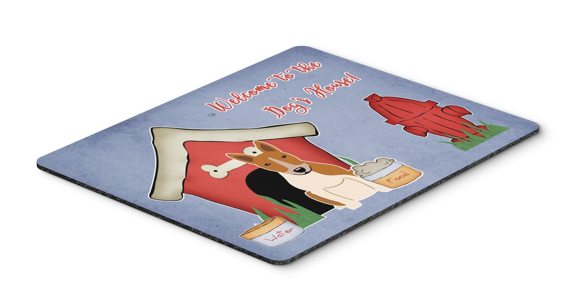 Caroline's Treasures BB2889MP Dog House Collection Bull Terrier Red & White Mouse Pad, Hot Pad or Trivet