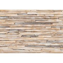 Brewster 8-920 Whitewashed Wood Wall Mural - 100 in.