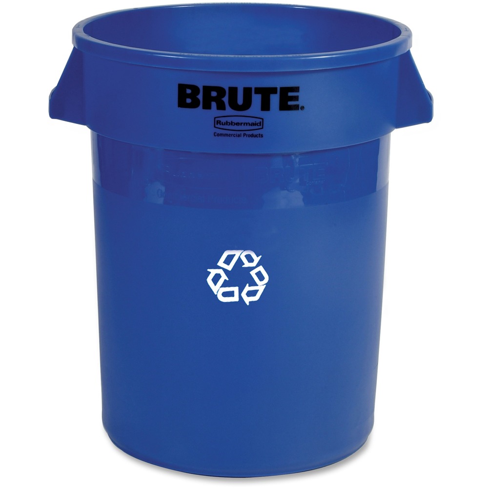 Rubbermaid Commercial Products RCP263273CT 32 gal Brute Vented Recycling Container
