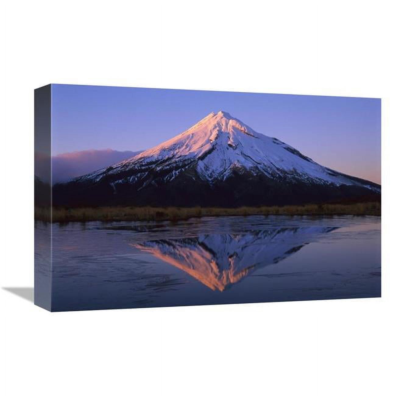 Global Gallery GCS-453482-1218-142 12 x 18 in. Winter Sunrise Over Mt. Taranaki, Egmont National Park, New Zealand Art Print - Harley Betts