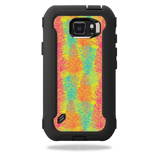 MightySkins OTDSGS6ACT-Spring Pines Skin for Otterbox Defender Galaxy S6 Active Case Wrap Cover Sticker - Spring Pines