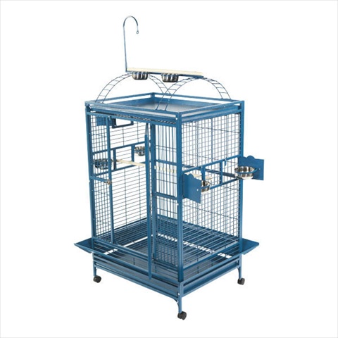 A & E Cage Co. 8003628 Platinum Play Top Cage With 1 In. Bar Spacing
