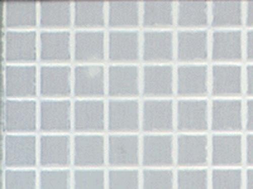 Plastruct PLS91543 0.078 in. PS-43 Square Tile, White - 2 per Pack