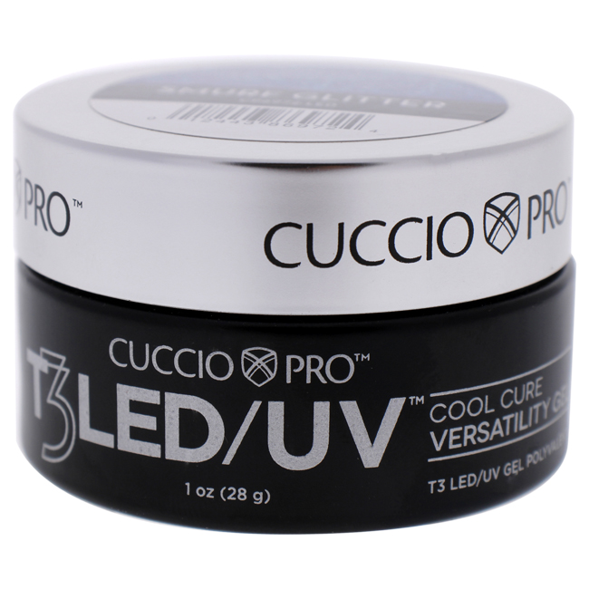 Cuccio Pro I0099133 1 oz T3 Cool Cure Versatility Gel, Smurf Glitter