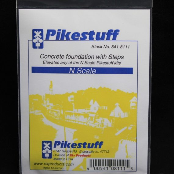 Pikestuff PKS8111 Concrete Foundation with Steps N Scale