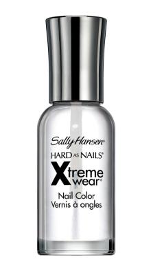 Sally Hansen 44860-01 0.4 oz Hard as Nails Extreme Wear Nail Color- Invisible 100