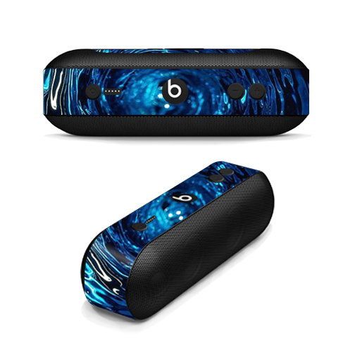 MightySkins BEPILLPL-Blue Vortex Skin Decal Wrap for Beats by Dr. Dre Beats Pill Plus Sticker - Blue Vortex