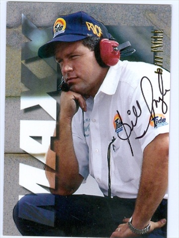 Autograph Warehouse 41226 Bill Ingle Autographed Trading Card Auto Racing 1996 Maxx No. 81
