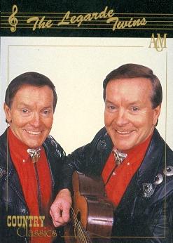 Autograph Warehouse 88343 The Legarde Twins Trading Card Country Music 1992 Collect-A-Card Country Classics No. 87
