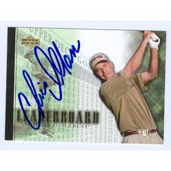 Autograph Warehouse 38732 Chris Dimarco Autographed Golf Card 2001 Upper Deck No. 100