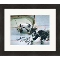 Autograph Warehouse 432548 8 x 10 in. Kelly Hrudey Autographed Photo No. SC1 Matted & Framed for New York Islanders