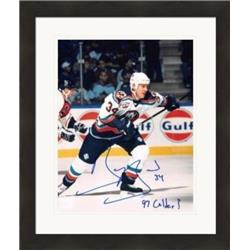Autograph Warehouse 465246 8 x 10 in. New York Islanders No. SC3 Inscribed 97 Calder Matted & Framed Bryan Berard Autographed Photo