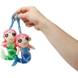 US Toy Company US Toy SB658 Mermaid Clip Plush Back Pack Clips - Pack of 12