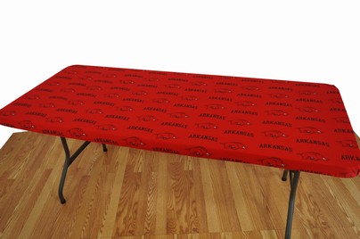 College Covers ARKTC6 Arkansas 6 ft. Table Cover