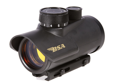 BSA-RD30 BSA 30mm Red Dot Sight  .38 in.  and Weaver Mount