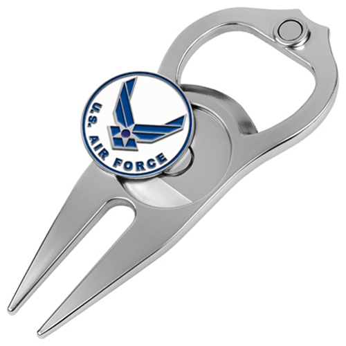 Hat Trick Openers 6 In 1 Golf Divot Tool - Us Air Force