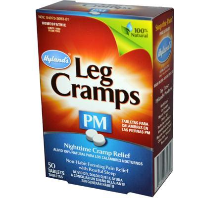 Hyland's Inc Hylands Homeopathic AY41337 Hylands Homeopathic Pm Leg Cramps -1x50 Tab