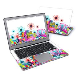 DecalGirl MBA13-INTENSEFLOWERS Apple MacBook Air 13 in. Skin - Intense Flowers