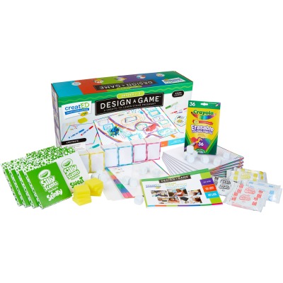 Crayola CYO040506 Design-a-Game for Classrooms, Grades 2-3