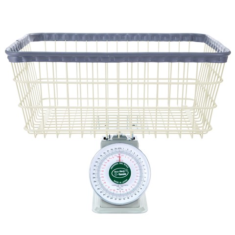 R&B Wire Products R&B Wire RB40C Analog Display Laundry Scale - 40 lb.